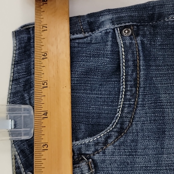 Common Genes Faded Blue Jeans Slightly Distressed 16W - Picture 4 of 14